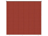 Outdoor Roller Blind 90% UV Block Terracota 180 x 230 cm HDPE 42036005