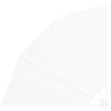 Balcony Privacy Screen 140 x 140 cm Polyester White 42000930