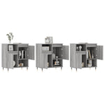 Sideboards 3 pcs Grey Sonoma Engineered Wood 3190147