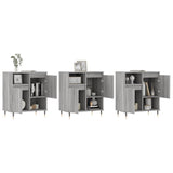 Sideboards 3 pcs Grey Sonoma Engineered Wood 3190147