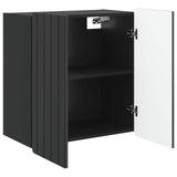 Wall-Mounted Cabinet Black 59 x 31 x 64 cm Engineered Wood 898236
