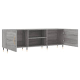 TV Cabinet Grey Sonoma 150x30x50 cm Engineered Wood 829082