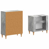 2 Piece Bathroom Cabinet Set ALKMAAR Concrete Grey 3417588