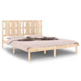 Bed Frame without Mattress Pine 160x200 cm Solid Wood 3105610