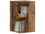 Side Shelf Old Wood 33 x 32 x 70.5 cm Engineered Wood 892415