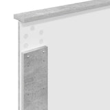 Headboard Concrete Grey 100 cm Engineered Wood 887685