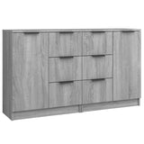 Sideboards 2 pcs Grey Sonoma 60x30x70 cm Engineered Wood 3115794