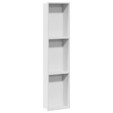 Shower Niche White 90 x 20 x 9.5 cm Stainless Steel 42012667