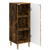 Sideboard Smoked Oak 33 x 34.5 x 90 cm Engineered Wood 895060