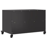 TV Cabinet Black 68x39x43.5 cm Steel 846698