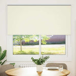 ZNTS Roller Blind Blackout Off White 145x150 cm Fabric Width 141.6 cm Polyester 4011657