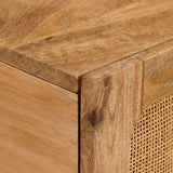 Coffee Table Artisan Oak 100 x 54 x 40 cm Solid Mango Wood 4018056