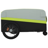 Bike Trailer Black and Green 45 kg Iron 94067