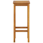 3 Piece Balcony Bar Set Solid Acacia Wood 310254