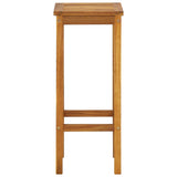 Balcony Bar Set Natural wood Solid acacia wood, metal Standard 310254