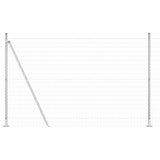 Welded Wire Fence with Concrete Base 10 x 1.4 m 3350994