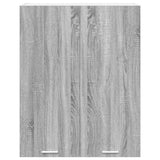 Hanging Cabinet Grey Sonoma 80 x 31 x 100 cm Engineered Wood 884367
