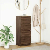 Sideboard Brown Oak 37.5x35x99 cm Engineered Wood 861703