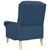 Armchair Blue 76 x 94 x 102 cm Fabric 42009847