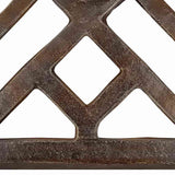 Umbrella Base Bronze 44x44x31 cm Cast Iron 317762