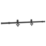 Sliding Door NARVIK Natural and Black 80 x 210 cm 3445230