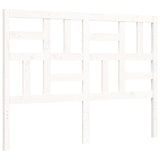 Bed Frame without Mattress White 120x200 cm Solid Wood Pine 3193072