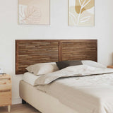 Bed Headboard Natural Solid Teak Wood 42024574