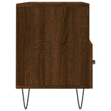 TV Cabinet Brown Oak 102x36x50 cm Engineered Wood 829035