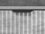 Bedside Cabinet Concrete grey 49 x 36 x 61 cm Engineered wood 883480