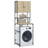 Washing Machine Cabinet Sonoma Oak 68x48.5x194 cm 838974