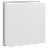 Shower Niche Matt White 32x32x9 cm Stainless Steel 4005127
