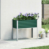 Garden Planter Green 100x45x90 cm Steel 4008969