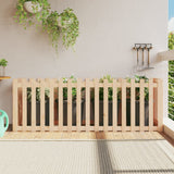 Garden Raised Bed with Fence Design 200x50x70 cm Solid Wood Pine 832512