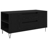 Coffee Table Black Oak 102 x 44.5 x 50 cm Engineered Wood 882689