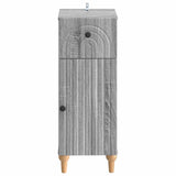Bathroom Storage Cainet ALKMAAR Grey Sonoma 30 x 31 x 80 cm 896171