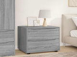 Storage Cabinet 60 x 48 x 57 cm Engineered Wood Grey Sonoma 888833