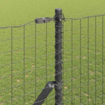 Fence Post Other 52 pcs Grey 3.2 x 3.2 x 210 cm Steel 3350144