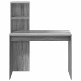 Desk with Shelf Grey Sonoma 102 x 50 x 124 cm Engineered Wood 869359