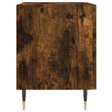Bedside Cabinet Smoked Oak 40x35x47.5 cm Engineered Wood 827270