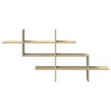Wall Shelf Sonoma Oak 124.5x18x60.5 cm Engineered Wood 853265