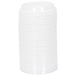 ZNTS Paper Coffee Cup Lids Ø90 mm 12oz and 16oz 1000 pcs White Plastic 4102804