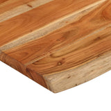 Bathroom Countertop 70x60x2.5 cm Rectangular Solid Wood Acacia 370259