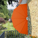 Collapsible Terrace Side Awning Terracotta 160 cm 44579