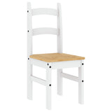 Dining Chairs 2 pcs White 40x46x99 cm Solid Wood Pine 4005728