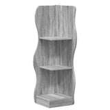 Corner Shelf Grey Sonoma 34 x 33 x 102 cm Engineered Wood 899942