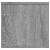 Wall Shelf Grey Sonoma 102x30x29 cm Engineered Wood 826364