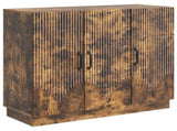 Sideboard Smoked Oak 89 x 34.5 x 77 cm Engineered Wood 895340