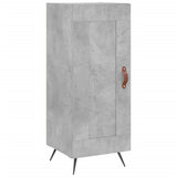 Sideboard Concrete Grey 34.5x34x90 cm Engineered Wood 830416