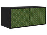 Wall-mounted TV Cabinet GELEEN 69 x 33 x 40 cm Black Oak 8007114