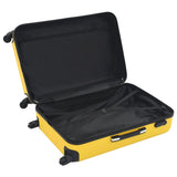 Hardcase Trolley Set 3 pcs Yellow ABS 91890